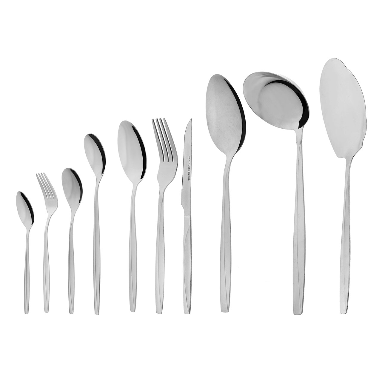 سرویس قاشق و چنگال 92 پارچه هبرون مدل 001