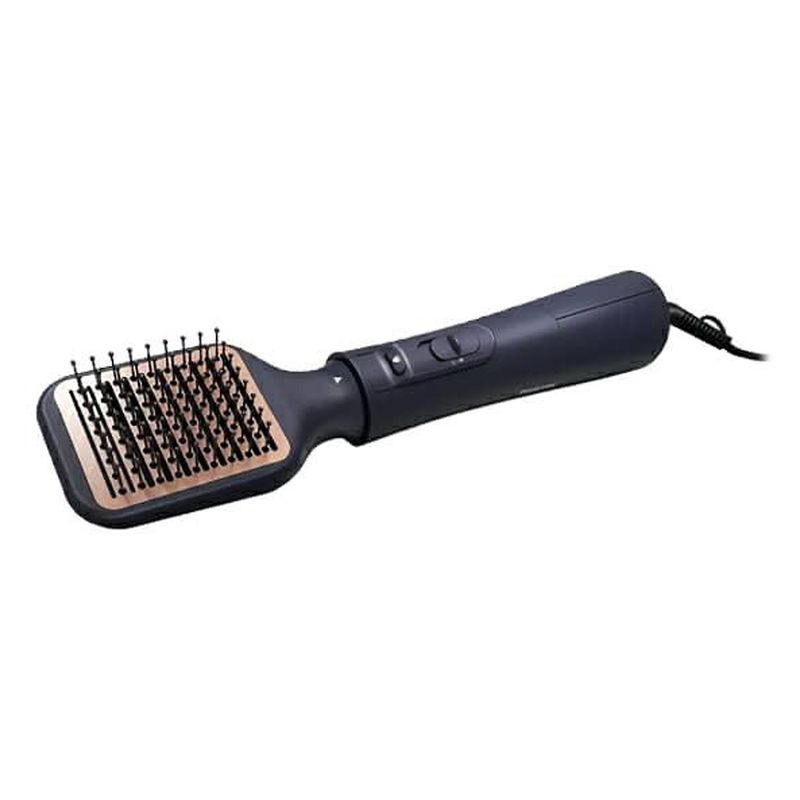 سشوار برس‌دار حالت‌دهنده 1000 وات فیلیپس مدل bha530 موتور dc وزن 400 گرم دارای سری شانه‌دار سری برس‌دار گرد باریک سری برس‌دار گرد پهن سری برس‌دار تخت خشک‌کن ملایم با ویژگی فرکنندگی صاف‌کنندگی حجم‌دهندگی با قابلیت فناوری تولید یون باد سرد