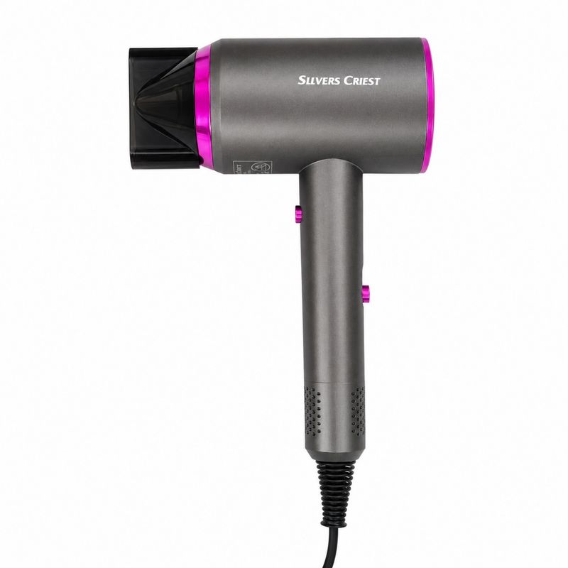 سشوار حرفه ای سیلور کرست مدل sc d004 با موتور ac توان 1200 وات باد سرد تولید یون منفی تنظیم دما و سرعت در 2 حالت و کابل 1.5 متری