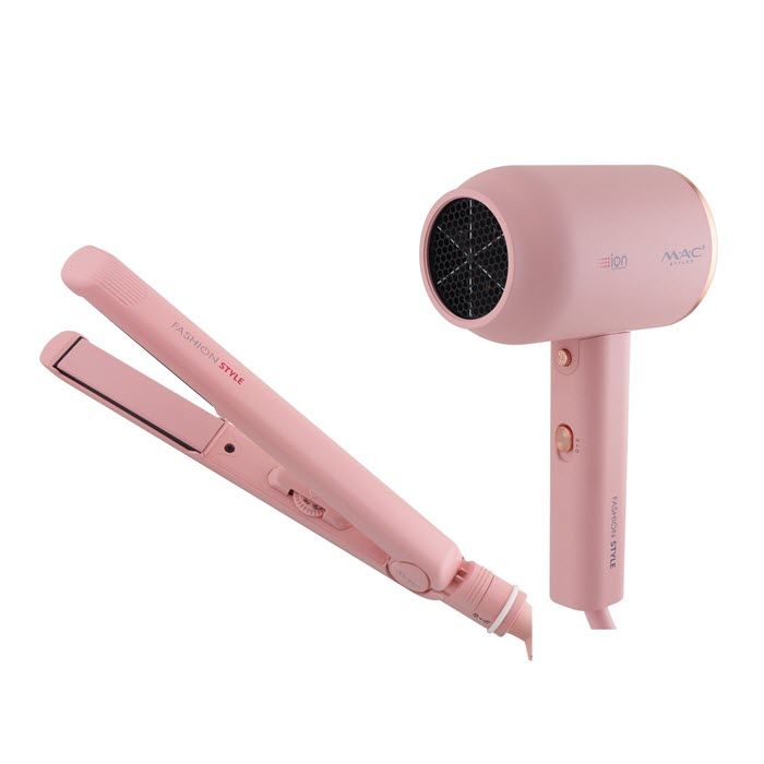 سشوار حرفه ای مک استایلر مدل mc 6605 به همراه اتو مو کد 01