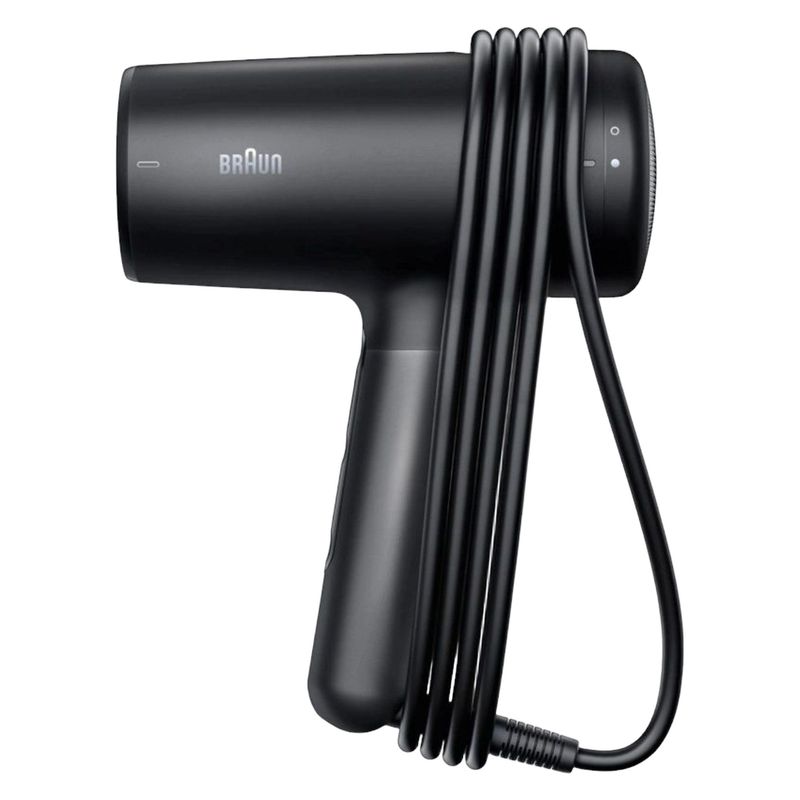 سشوار حرفه‌ای 2100 وات براون مدل hd425 موتور dc وزن 500 گرم دارای سری دیسپانسر متمرکز‌کننده باریک با ویژگی فرکنندگی صاف‌کنندگی حجم‌دهندگی با قابلیت تنظیم دما