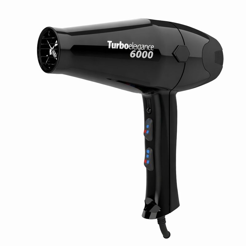 سشوار حرفه‌ای 2500 وات تکنو درای مدل turbo elegance 6000