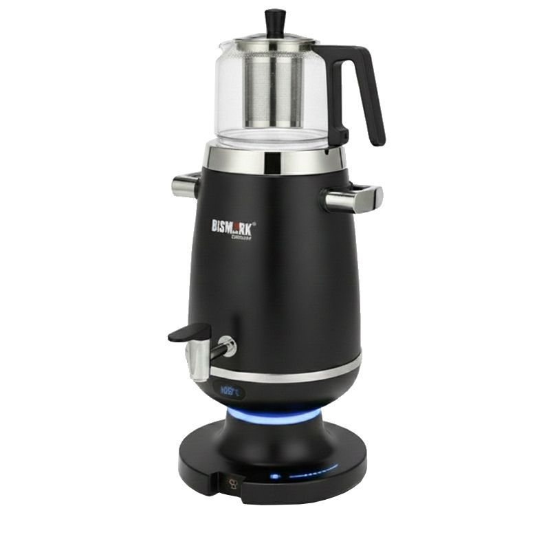 سماور برقی و دیجیتال 2380 وات بیسمارک مدل bm390 ظرفیت 4 لیتر