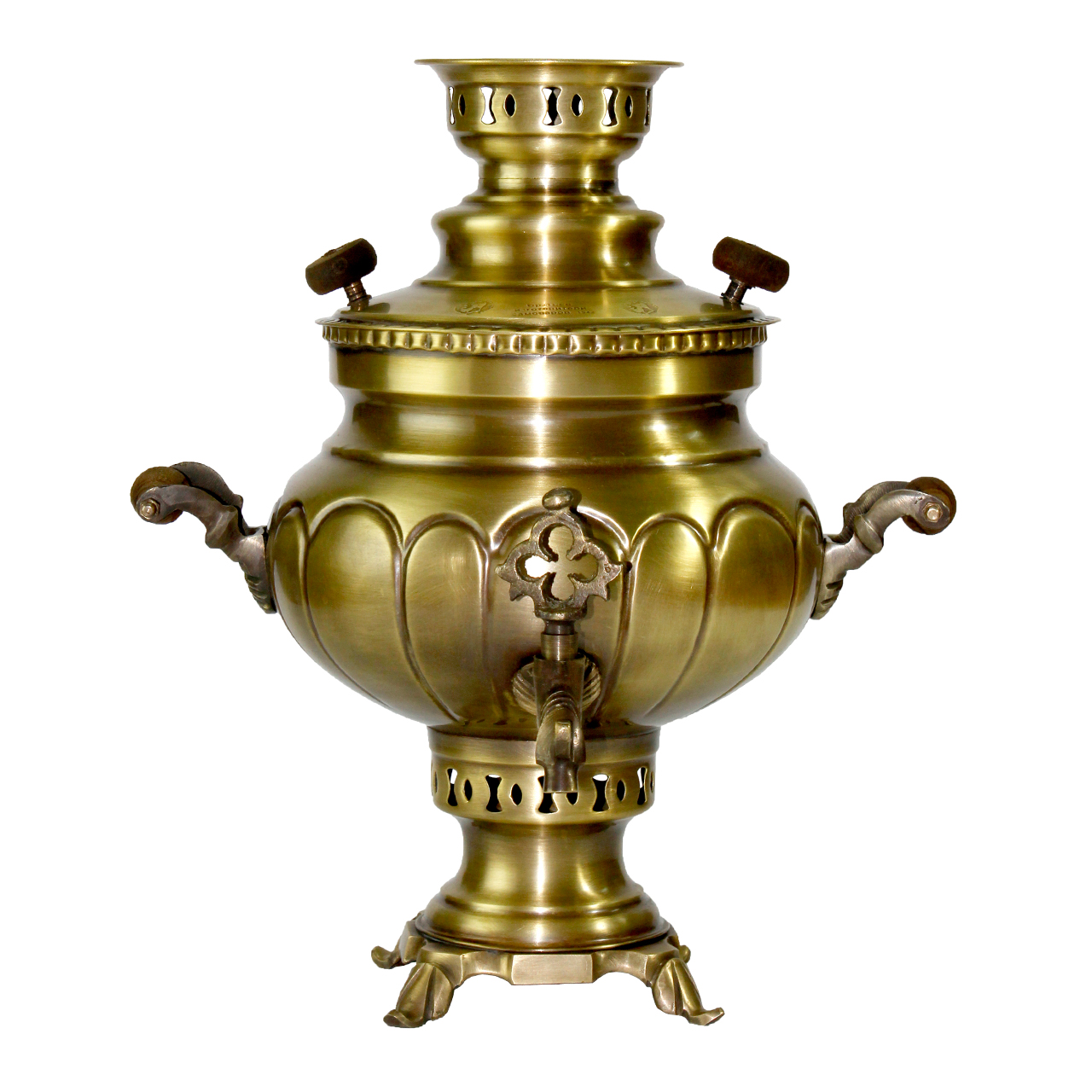 سماور زغالی کد 1000049 ظرفیت 6 لیتر