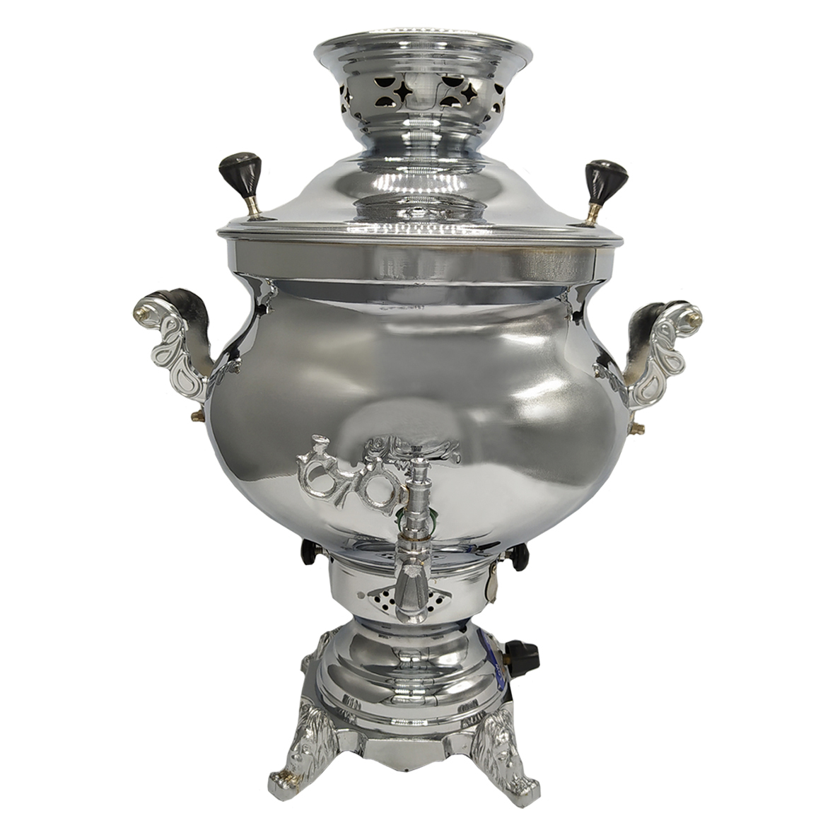 سماور گازسوز پژمان کد 20106 گنجایش 10 لیتر