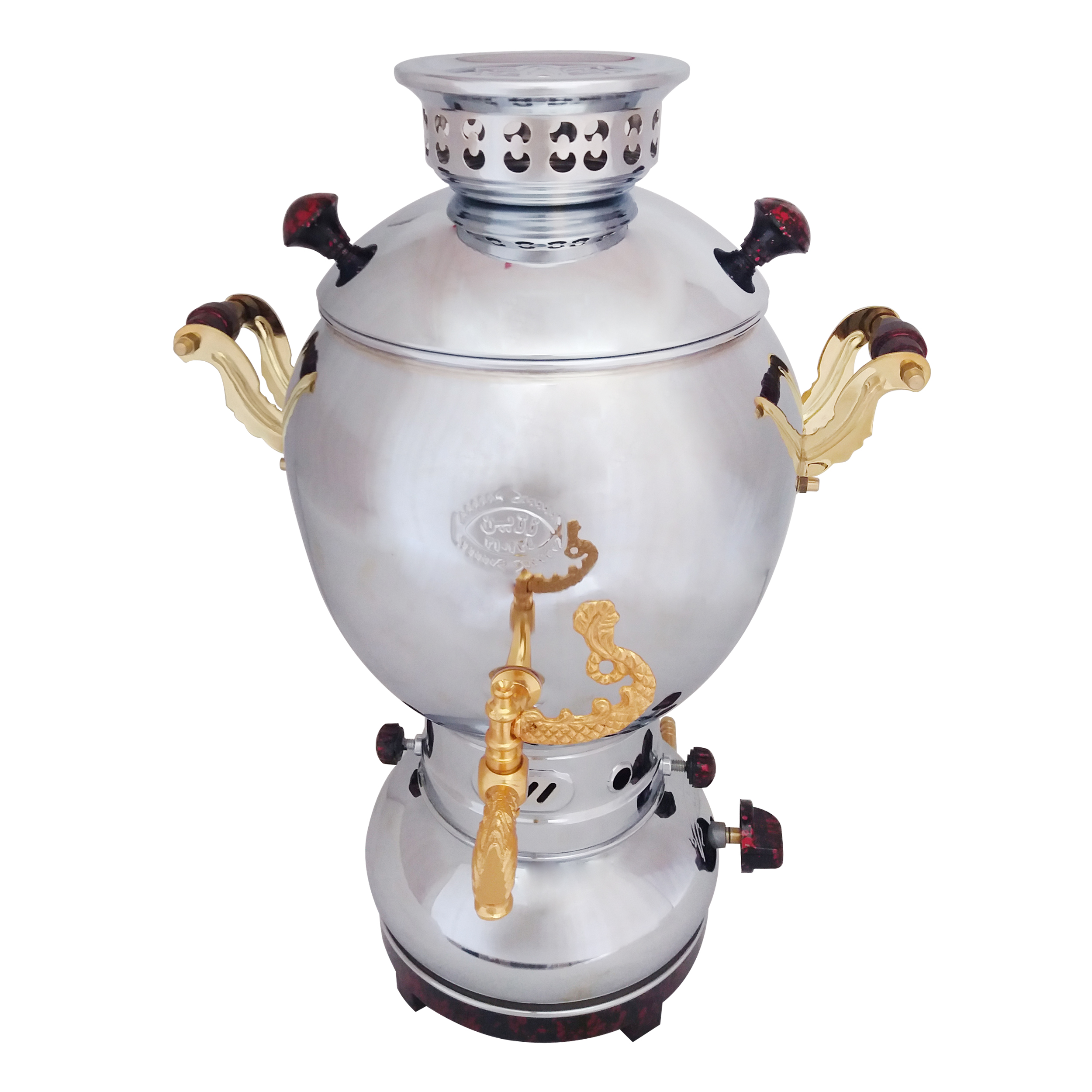 سماور گازی زرین مدل norsha2 ظرفیت 6 لیتر