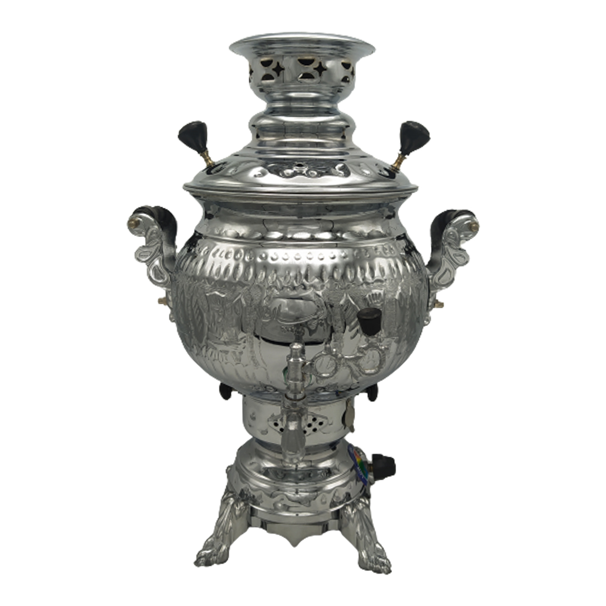 سماور گازی پژمان کد 20102 گنجایش 6 لیتر