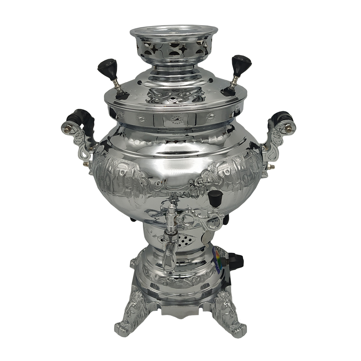 سماور گازی پژمان کد 20105 گنجایش 6 لیتر