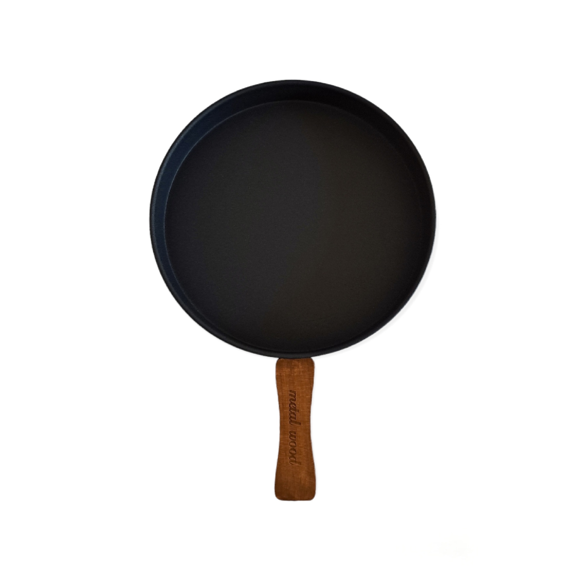 ظرف سرو مدل دسته چوبی طرح تابه کد s123