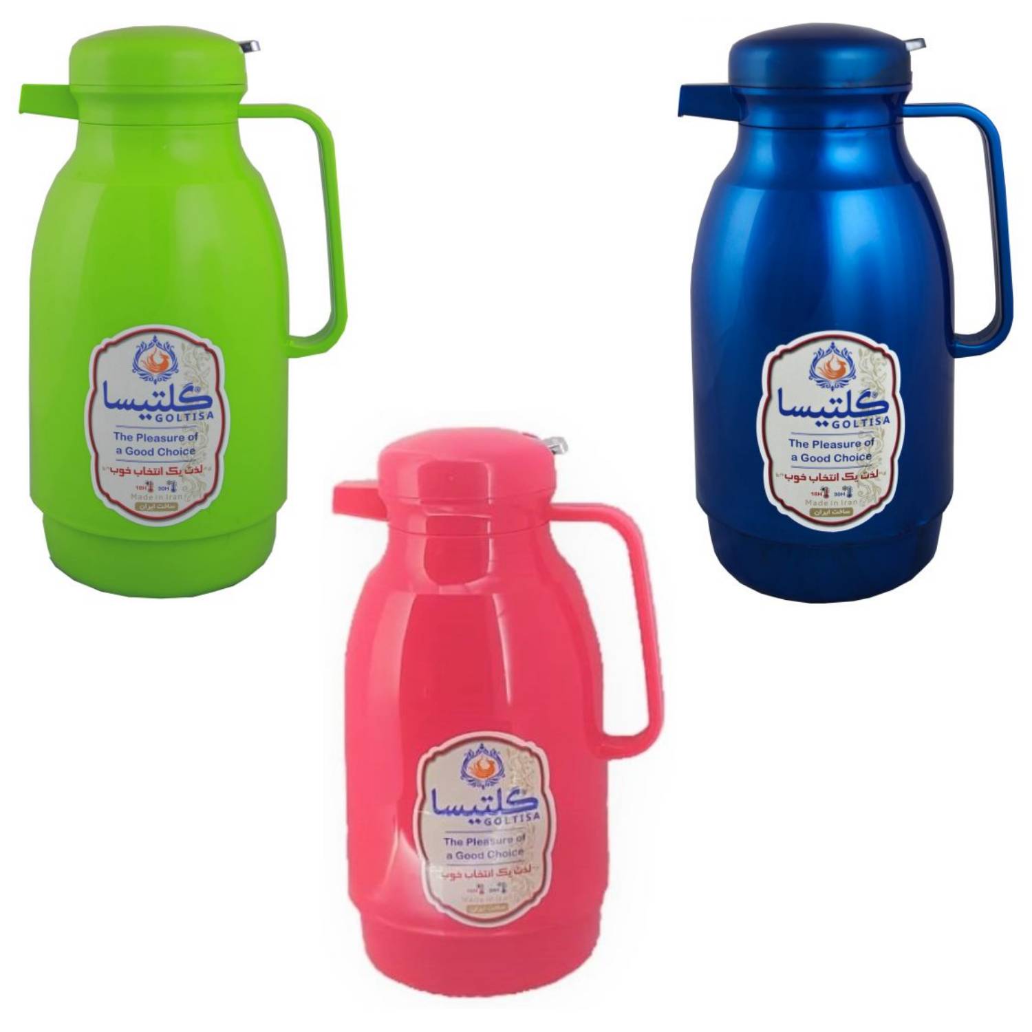 فلاسک گلتیسا مدل tea گنجایش 1 لیتر مجموعه 3 عددی