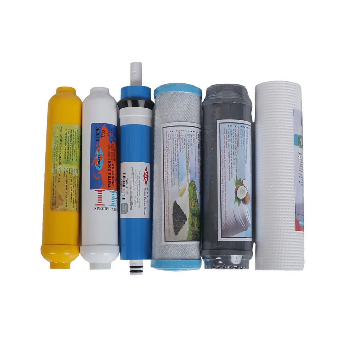 فیلتر تصفیه کننده آب مدل kaig6st مجموعه 6 عددی