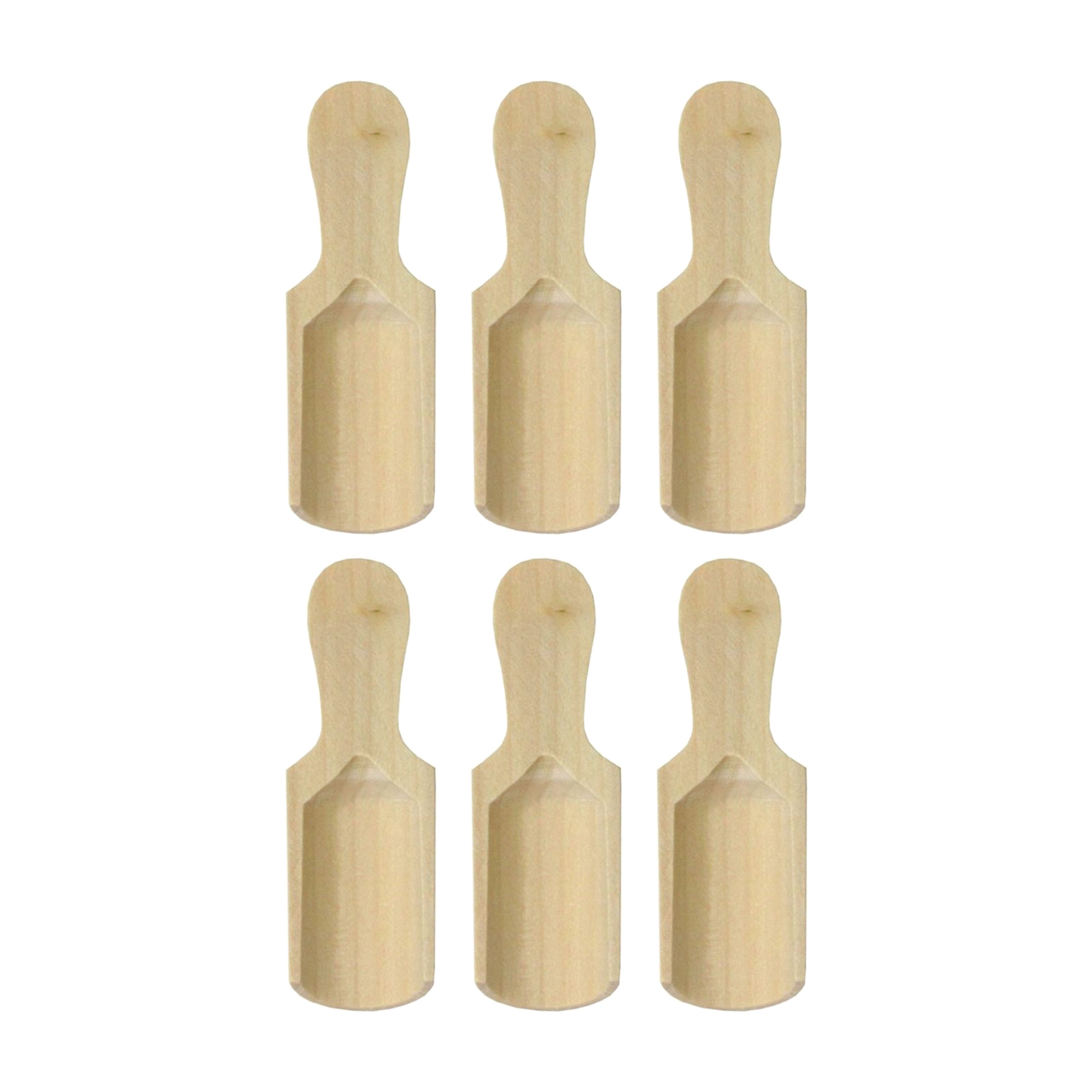 قاشق ادویه مدل cutlery کد 90924 بسته 6 عددی