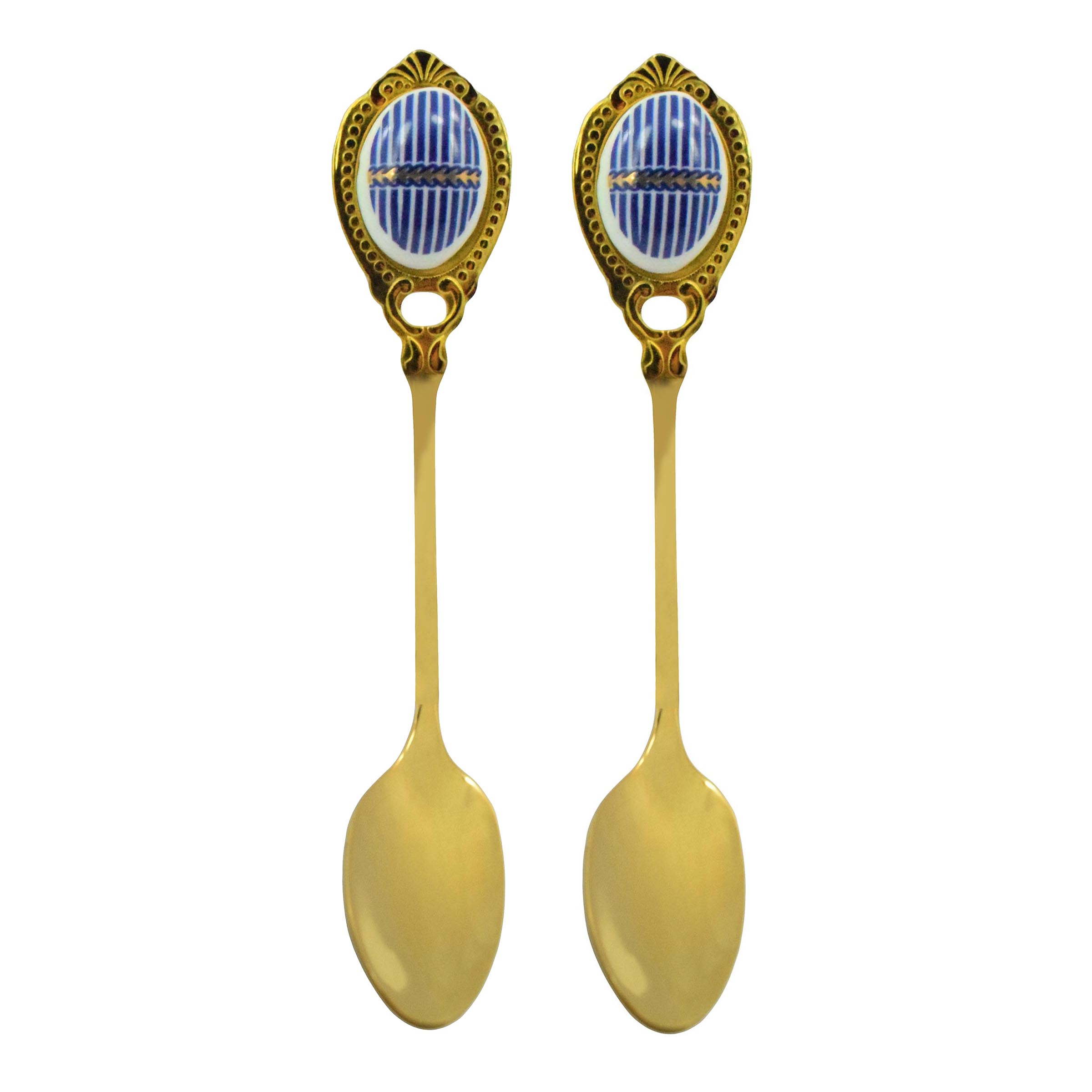 قاشق چای خوری مدل royal style کد 0001 بسته دو عددی