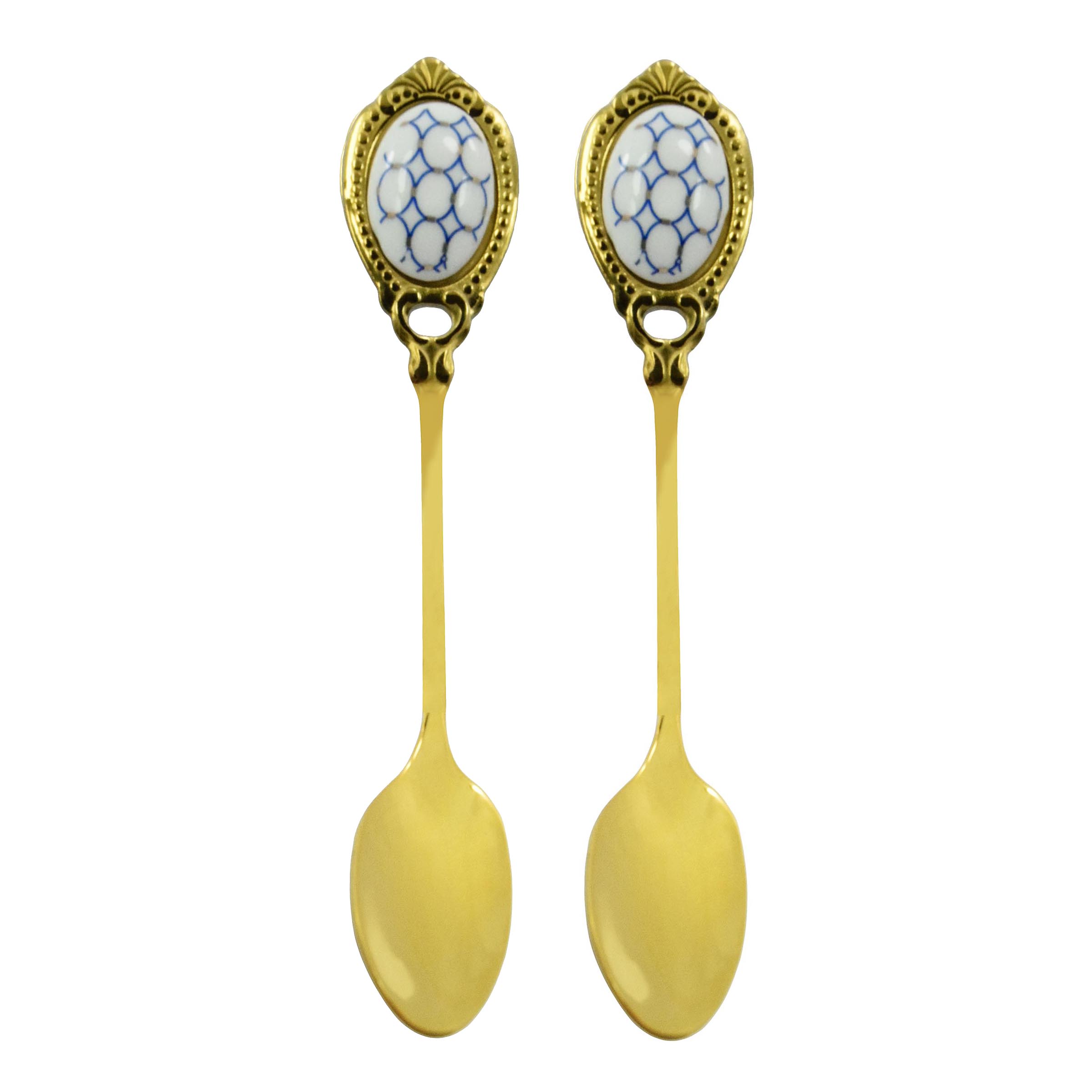قاشق چای خوری مدل royal style کد 0002 بسته دو عددی