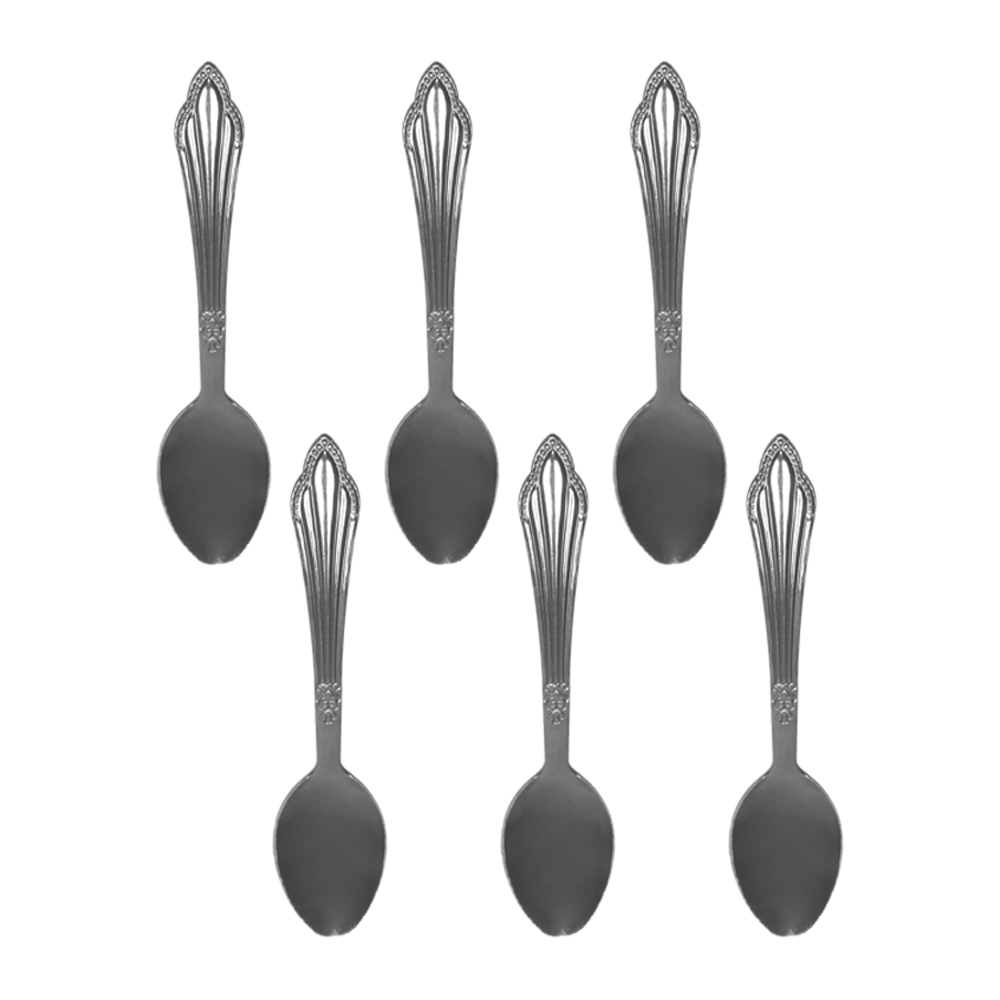 قاشق چای خوری مدل tsp001 بسته 6 عددی