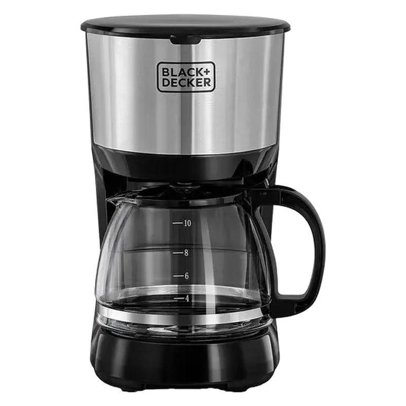 قهوه‌ساز بلک اند دکر مدل dcm750 ظرفیت دم‌آوری ده فنجان با فیلتر دائمی دارای تایمر و صفحه گرم نگهدارنده قهوه