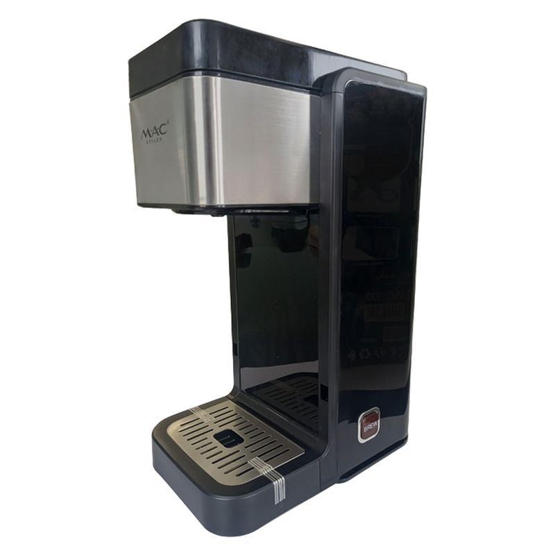قهوه‌ساز مک استایلر مدل mc 320 ظرفیت دم‌آوری چهار فنجان دارای صفحه گرم نگهدارنده قهوه و تنظیم دما
