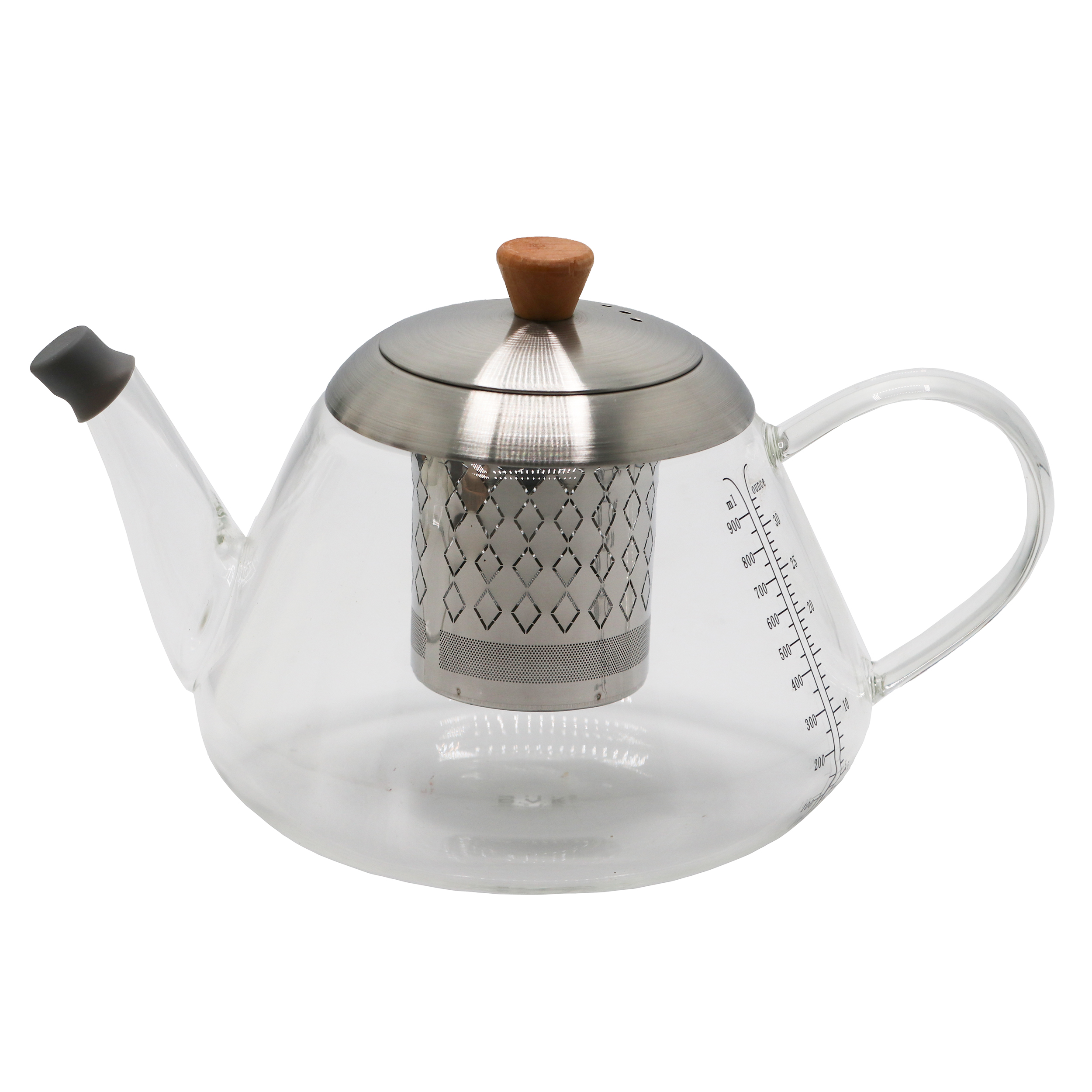 قوری بی.وی.کی مدل شفاف کد 314308