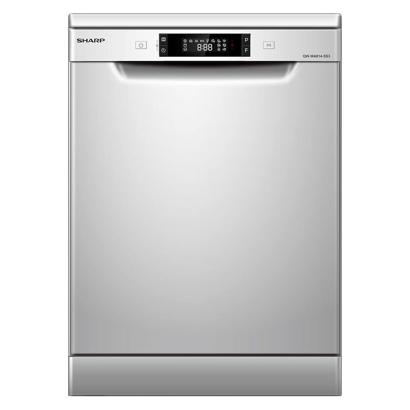 ماشین ظرفشویی 14 نفره شارپ مدل qw ma814 ss3