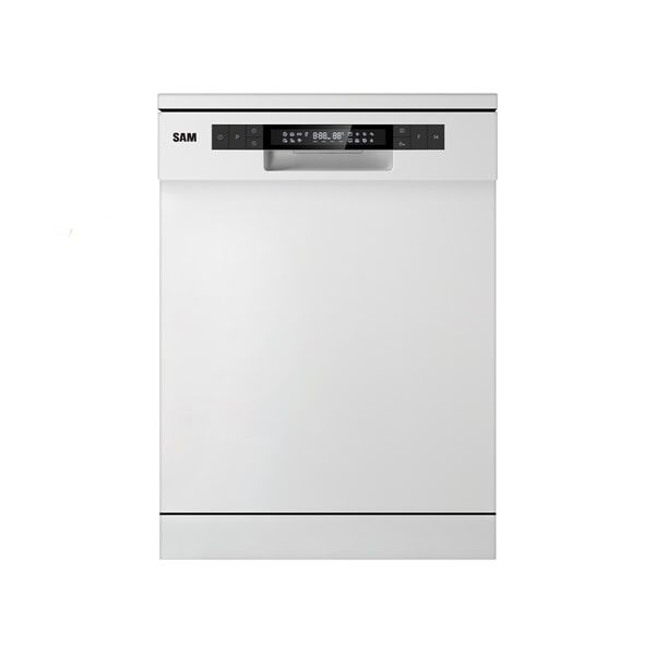 ماشین ظرفشویی سام مدل dw186 wi_n