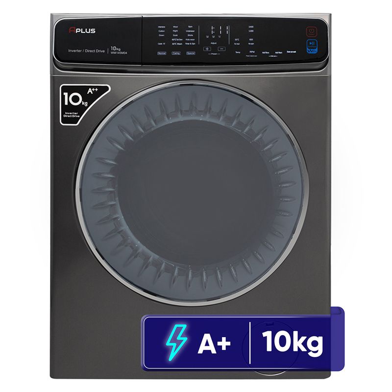 ماشین لباسشویی 10 کیلوگرم اتوماتیک آپلاس مدل wm145a04