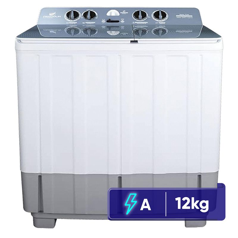 ماشین لباسشویی 12 کیلوگرم نیمه‌اتوماتیک فریدولین مدل swt120g
