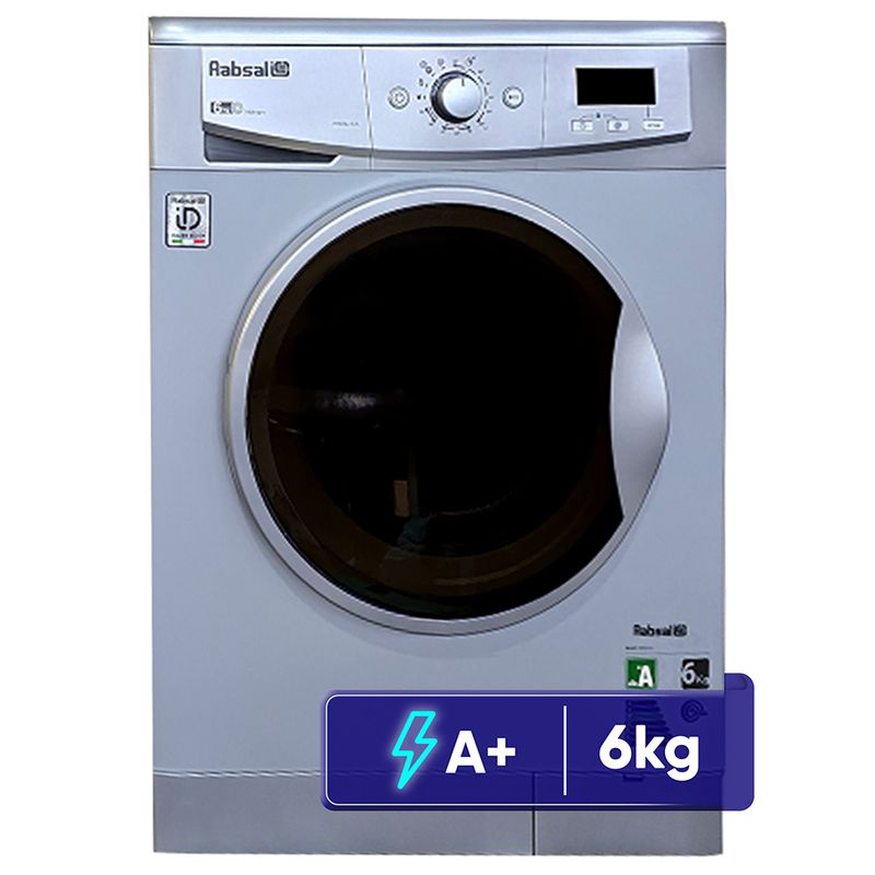 ماشین لباسشویی 6 کیلوگرم اتوماتیک آبسال مدل wre6410 s
