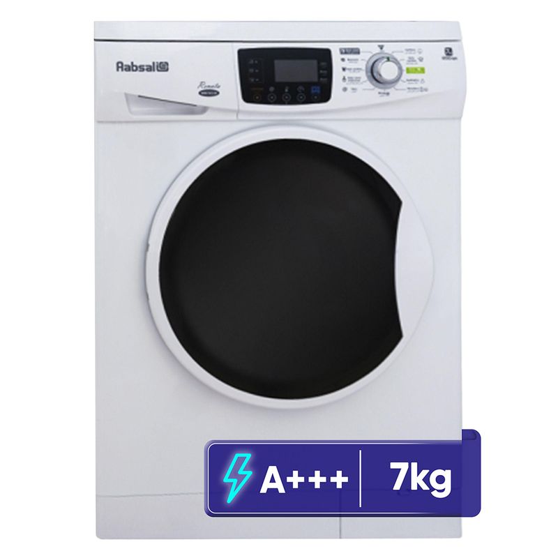ماشین لباسشویی 7 کیلوگرم اتوماتیک آبسال مدل wre7412 w