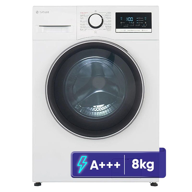 ماشین لباسشویی 8 کیلوگرم اتوماتیک اسنوا مدل swm a81w