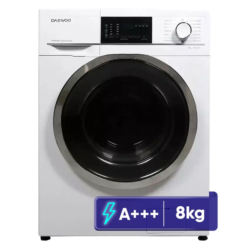ماشین لباسشویی 8 کیلوگرم اتوماتیک دوو مدل lm 840w