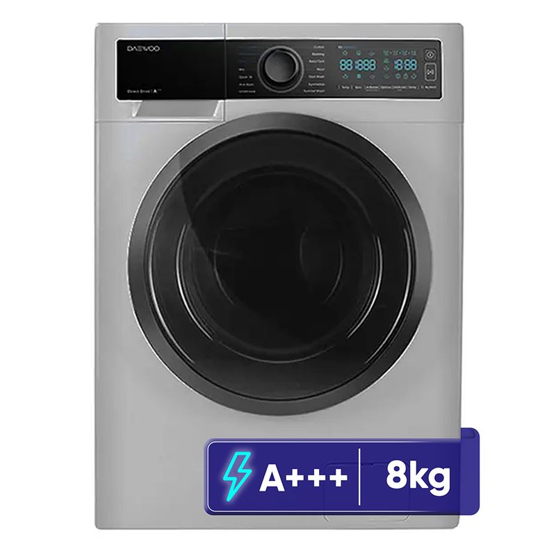 ماشین لباسشویی 8 کیلوگرم اتوماتیک دوو مدل lm 861sb