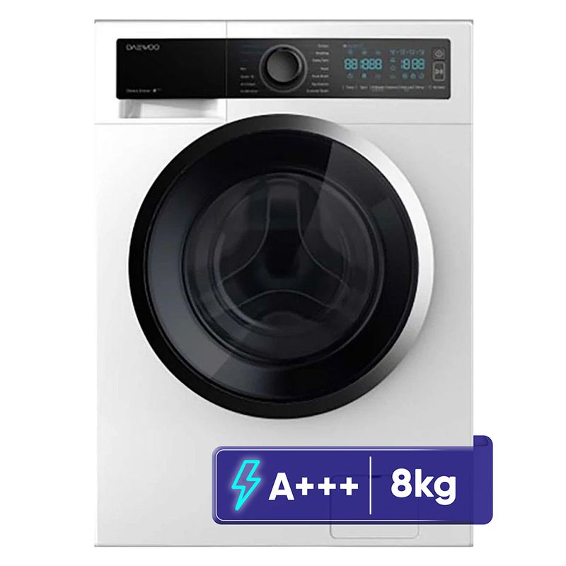 ماشین لباسشویی 8 کیلوگرم اتوماتیک دوو مدل lm 861wb