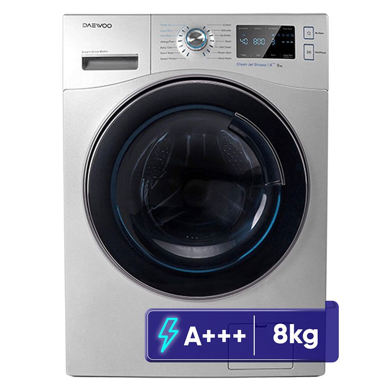 ماشین لباسشویی 8 کیلوگرم اتوماتیک دوو مدل lm 881s