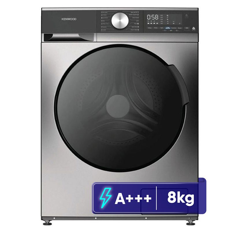 ماشین لباسشویی 8 کیلوگرم اتوماتیک کنوود مدل kwm 6841 s