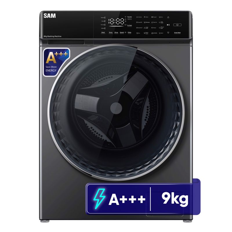 ماشین لباسشویی 9 کیلوگرم اتوماتیک سام مدل dd p1485_in