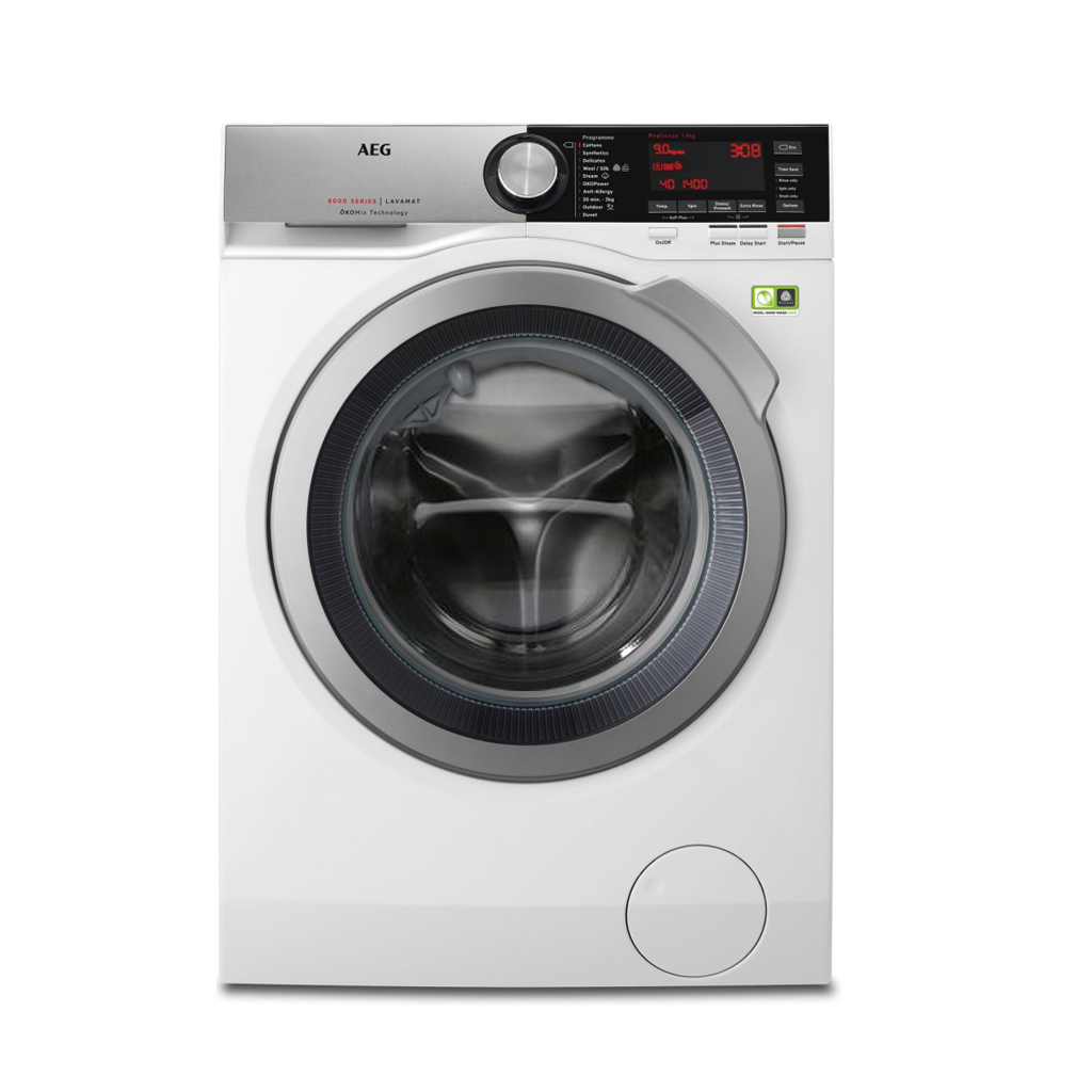 ماشین لباسشویی آ ا گ مدل lf8c9412n ظرفیت 9 کیلوگرم
