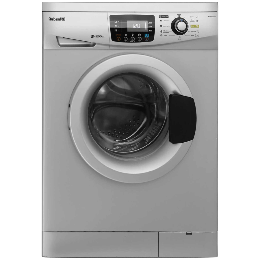 ماشین لباسشویی آبسال مدل wre7212 s ظرفیت 7 کیلوگرم