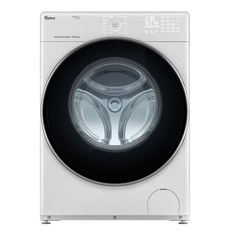 ماشین لباسشویی اتوماتیک جی پلاس مدل gwm pd108w ظرفیت 10.5 کیلوگرم