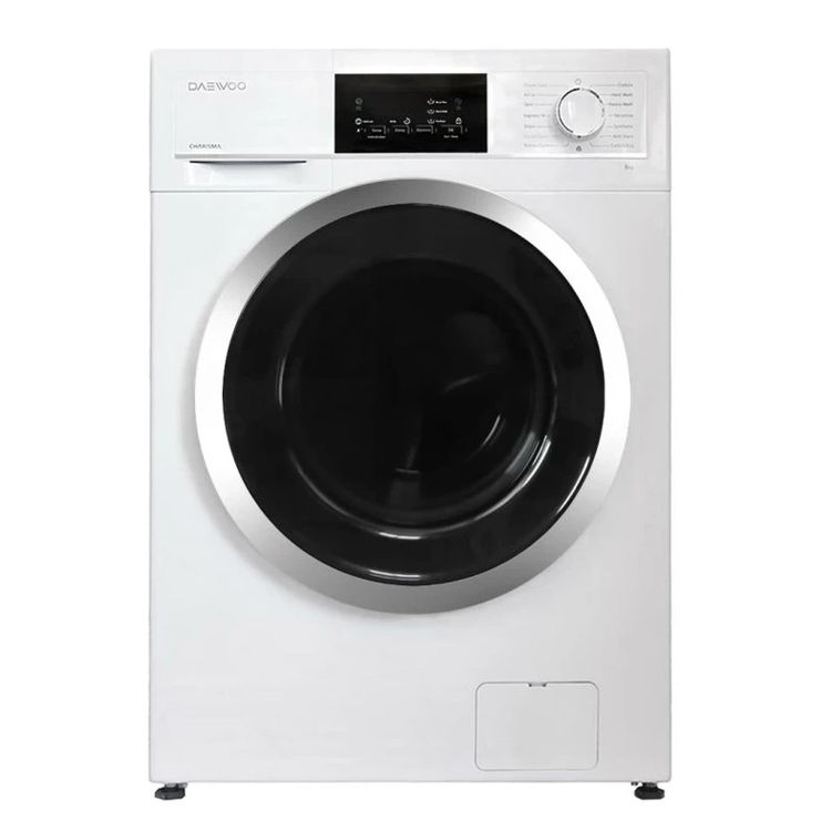 ماشین لباسشویی اتوماتیک دوو مدل dwk ch821c ظرفیت 8 کیلوگرم
