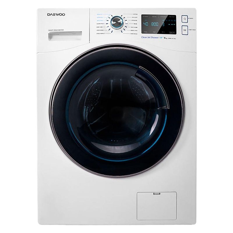 ماشین لباسشویی اتوماتیک دوو مدل lm1 880w ظرفیت 8 کیلوگرم