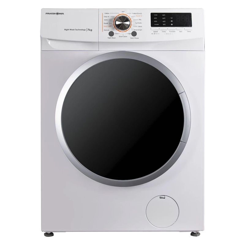 ماشین لباسشویی اتوماتیک پاکشوما مدل uwf 10700 iwt ظرفیت 7 کیلوگرم
