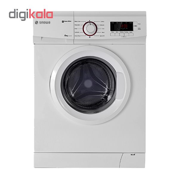 ماشین لباسشویی اسنوا مدل swd 164s ظرفیت 6 کیلوگرم