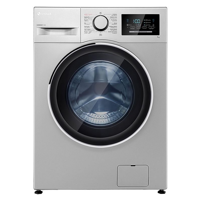ماشین لباسشویی اسنوا مدل swm 71s11 ظرفیت 7 کیلوگرم