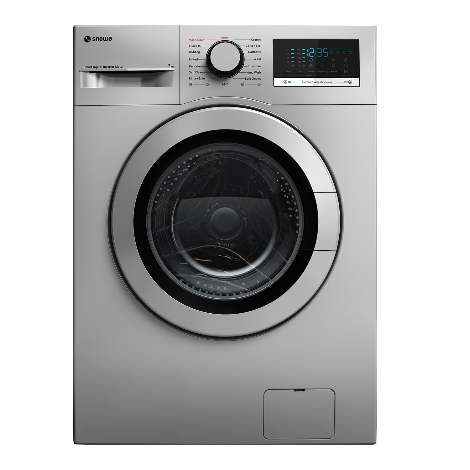 ماشین لباسشویی اسنوا مدل swm 72304 ظرفیت 7 کیلوگرم