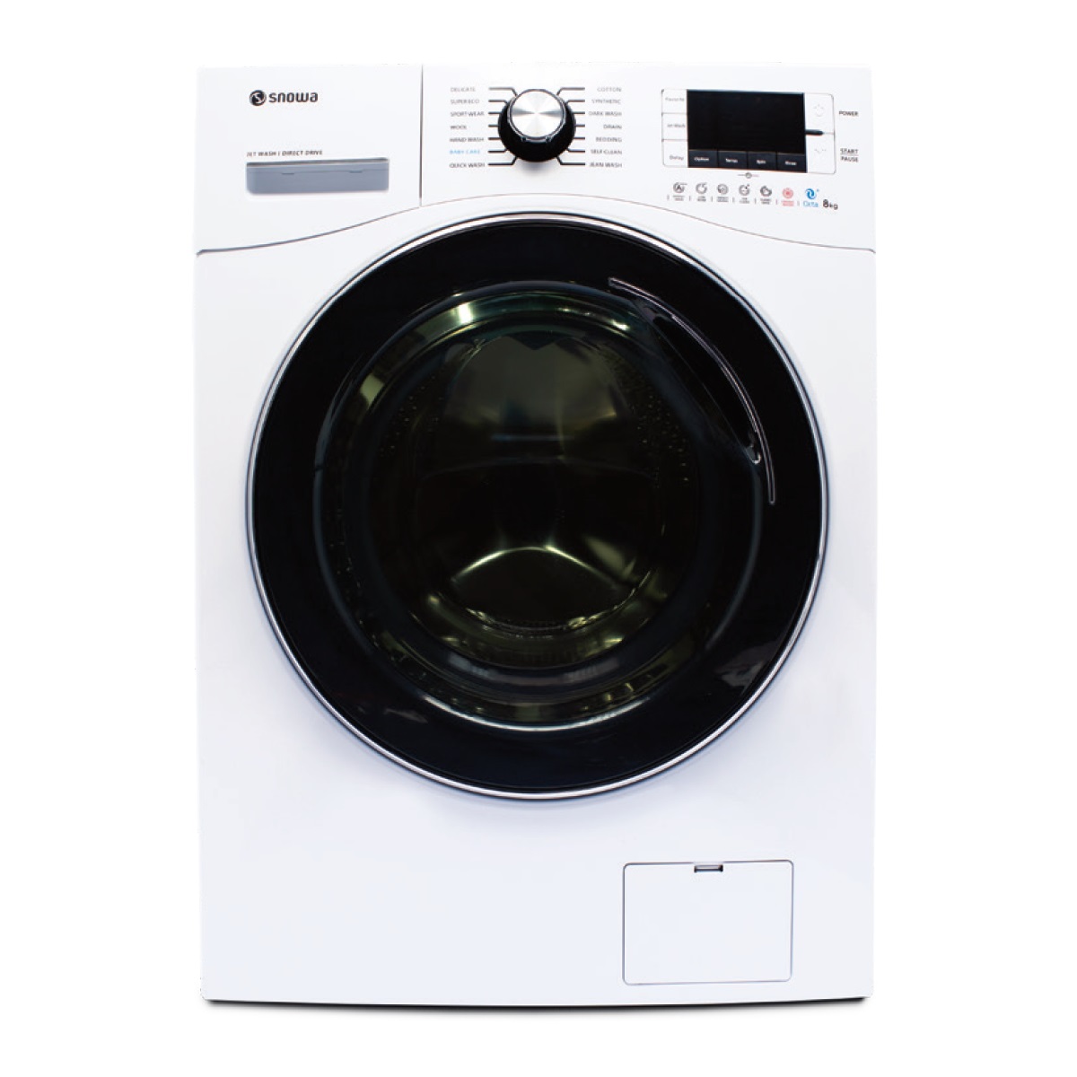 ماشین لباسشویی اسنوا مدل swm 84508 ظرفیت 8 کیلوگرم