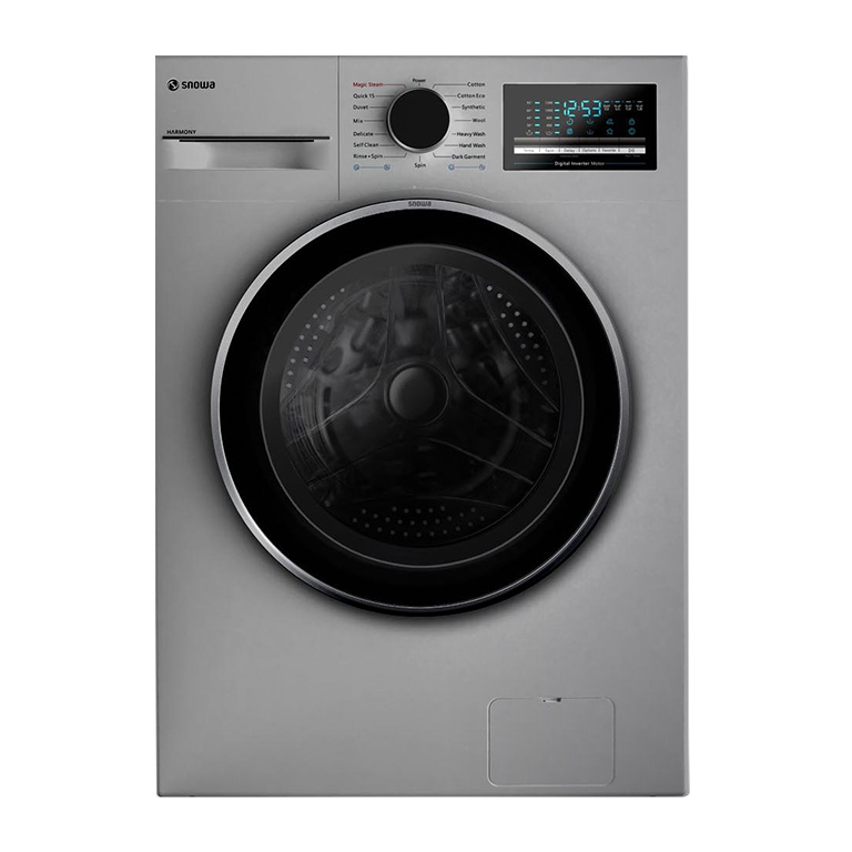 ماشین لباسشویی اسنوا مدل swm 84s30 ظرفیت 8 کیلوگرم