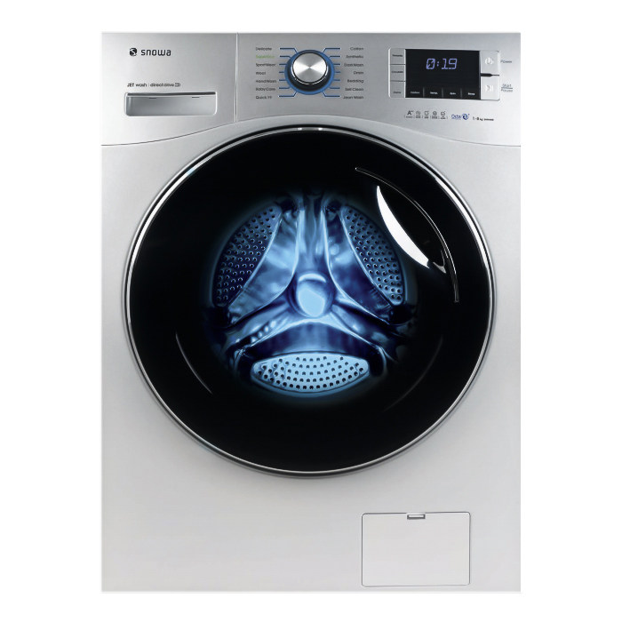 ماشین لباسشویی اسنوا مدل swm 84s40 ظرفیت 8 کیلوگرم