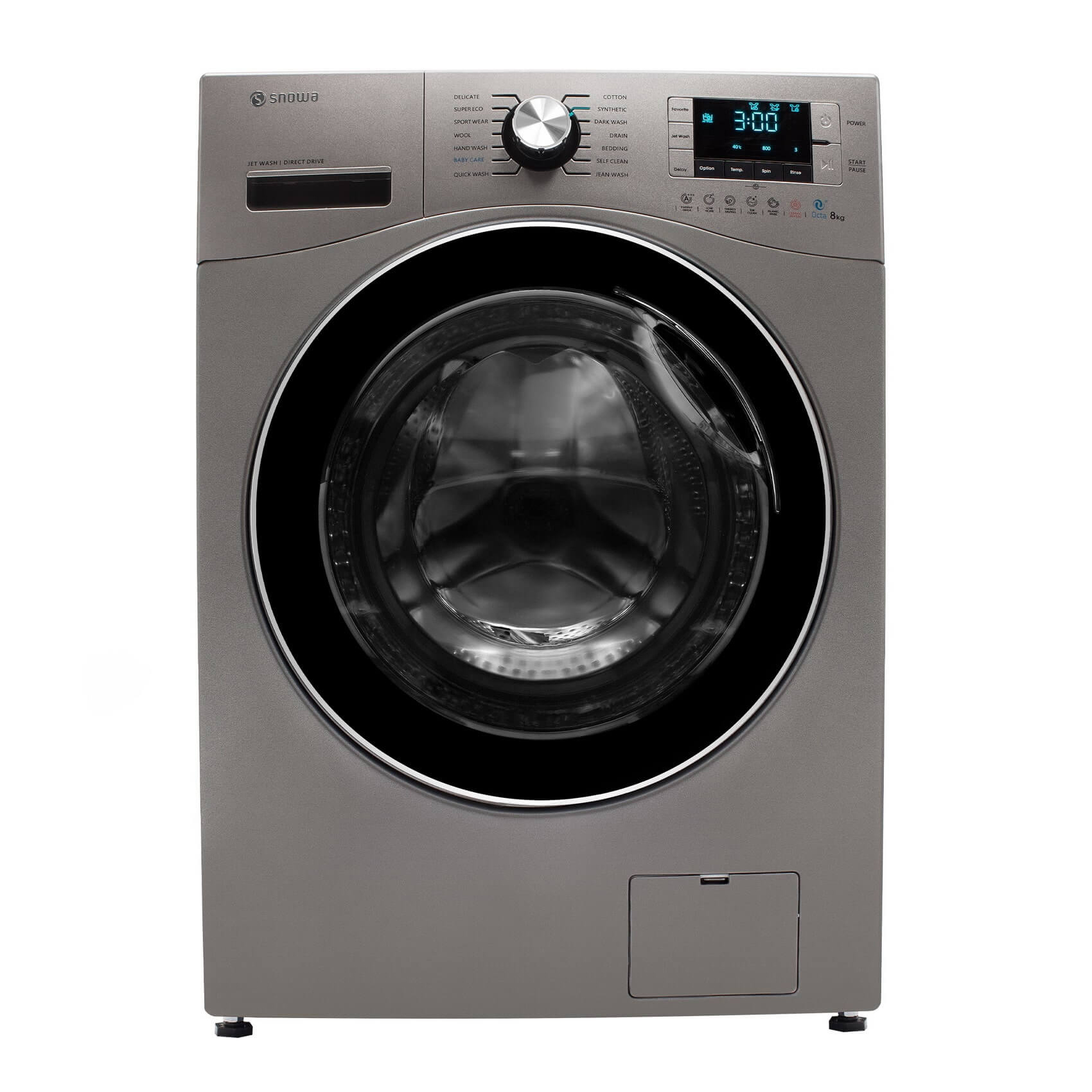 ماشین لباسشویی اسنوا مدل swm 94537 ظرفیت 9 کیلوگرم