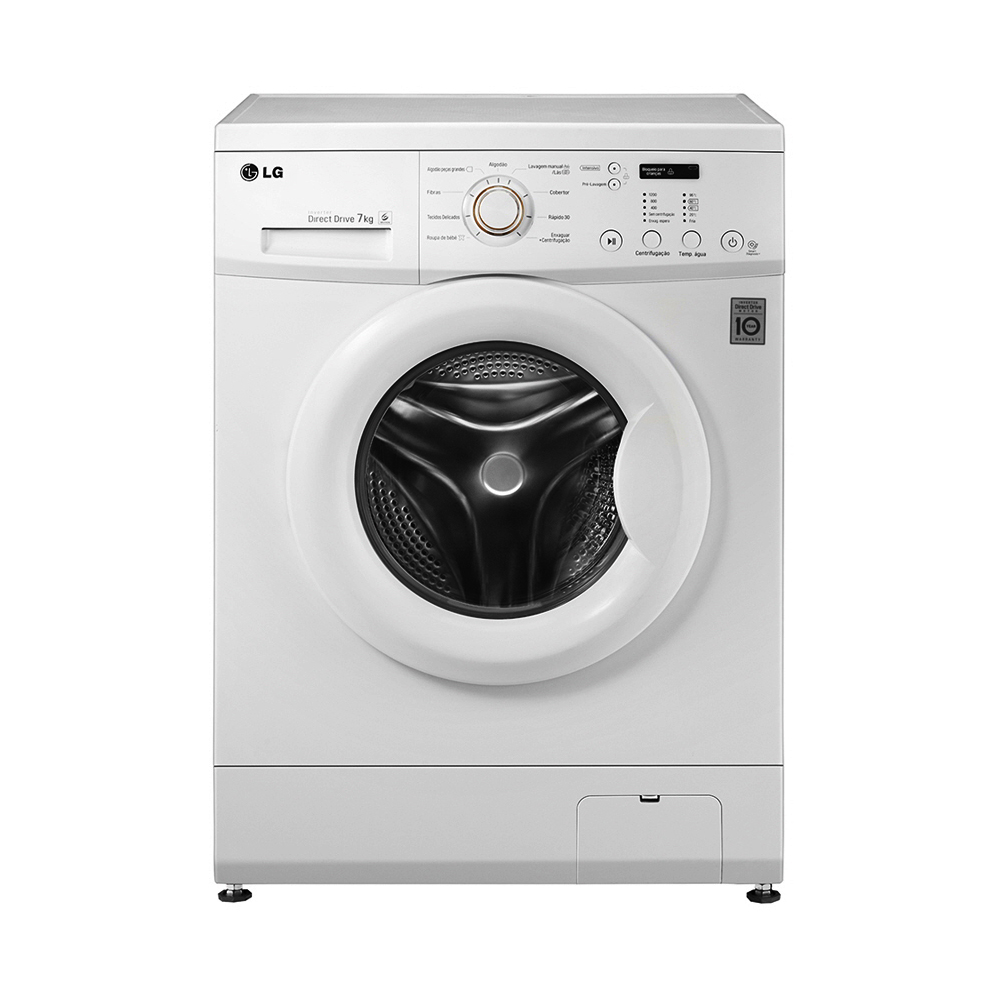 ماشین لباسشویی ال جی مدل f10c3qdp2 ظرفیت 7 کیلوگرم