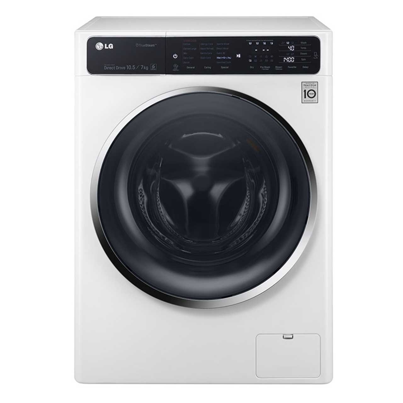 ماشین لباسشویی ال جی مدل wm l1055c ظرفیت 10.5 کیلوگرم
